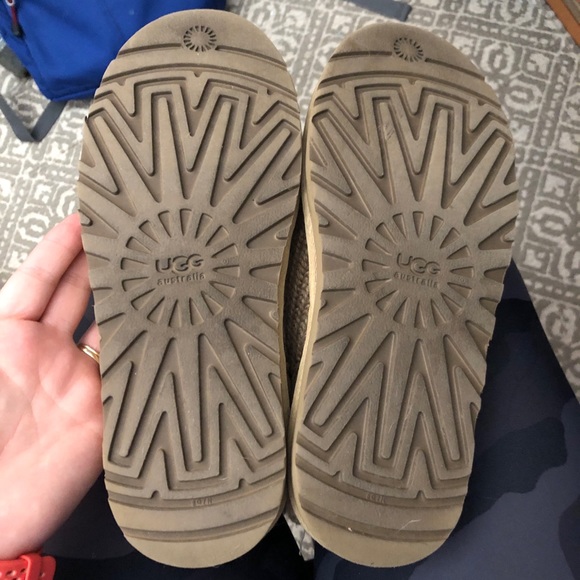 Classic Kitted Ugg Boots - Tan - Picture 7 of 8